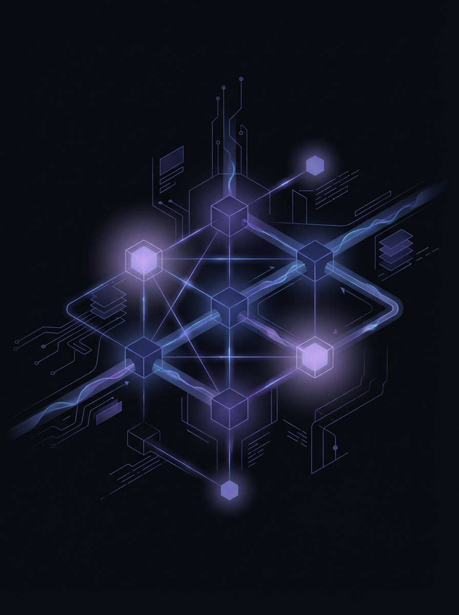 AI system architecture visualization